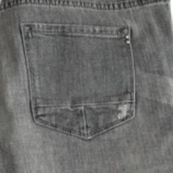 TAGS Distressed Washed Black Jeans - Picture 3 of 6